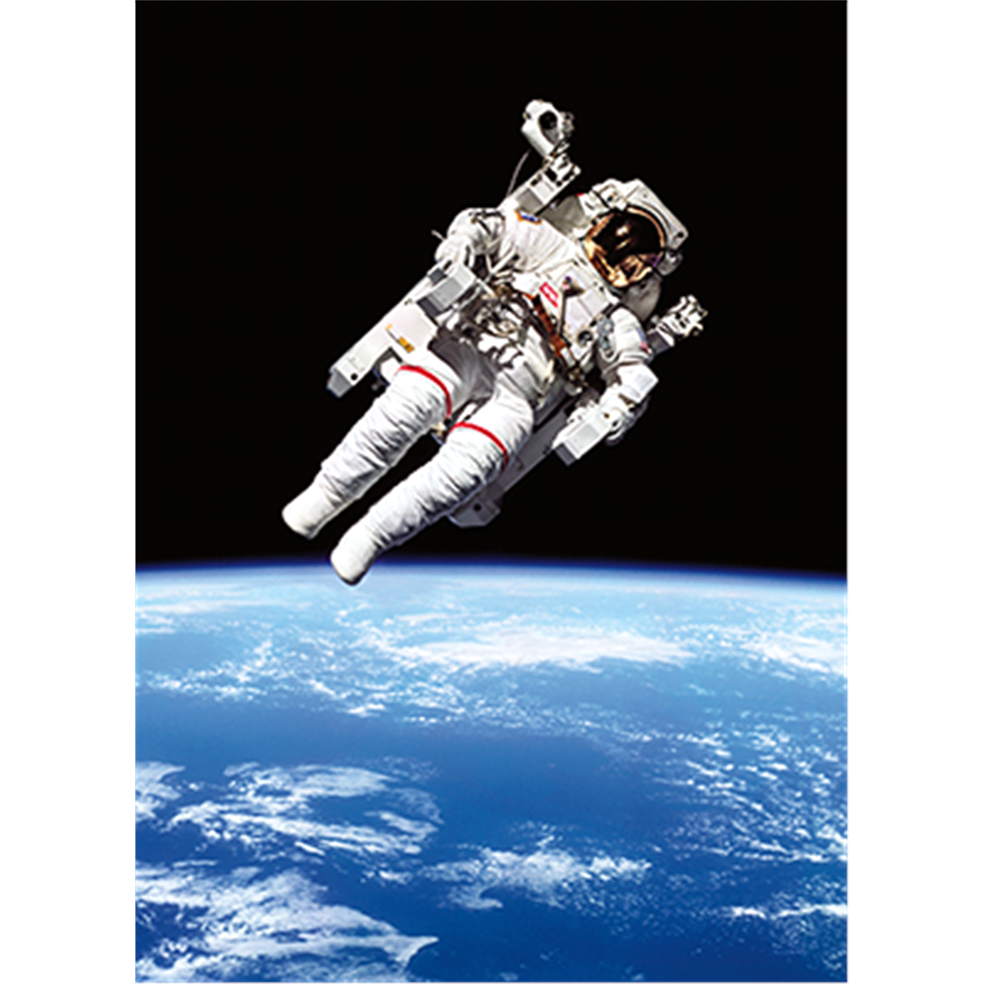 slide 1 of 1, Avanti Astronaut Floating In Space Card, 1 ct