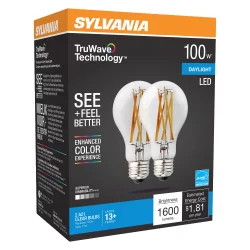Sylvania TruWave A21 100-Watt Daylight LED Light Bulbs