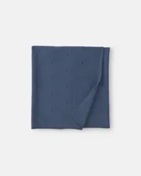 Carters Baby Boy Knit Dot Blanket - Navy Blue Navy Blue OSZ