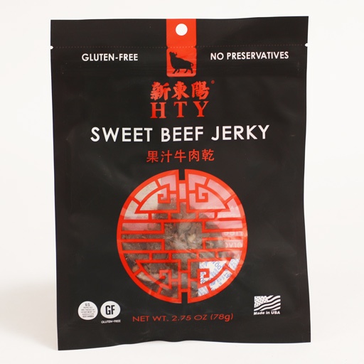 slide 1 of 1, Hsin Tung Yang Sweet Beef Jerky, 1 ct