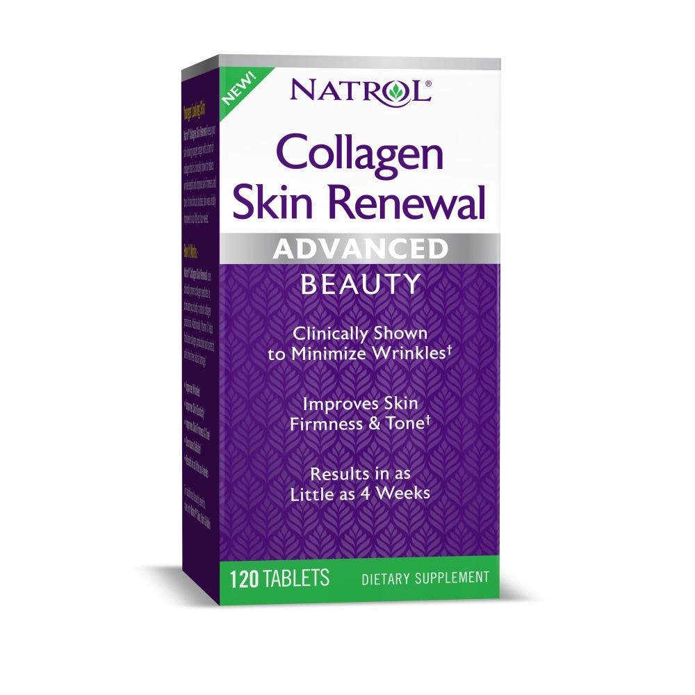 slide 1 of 1, Natrol Collagen Skin Renewal Advanced Beauty Tablets, 120 ct