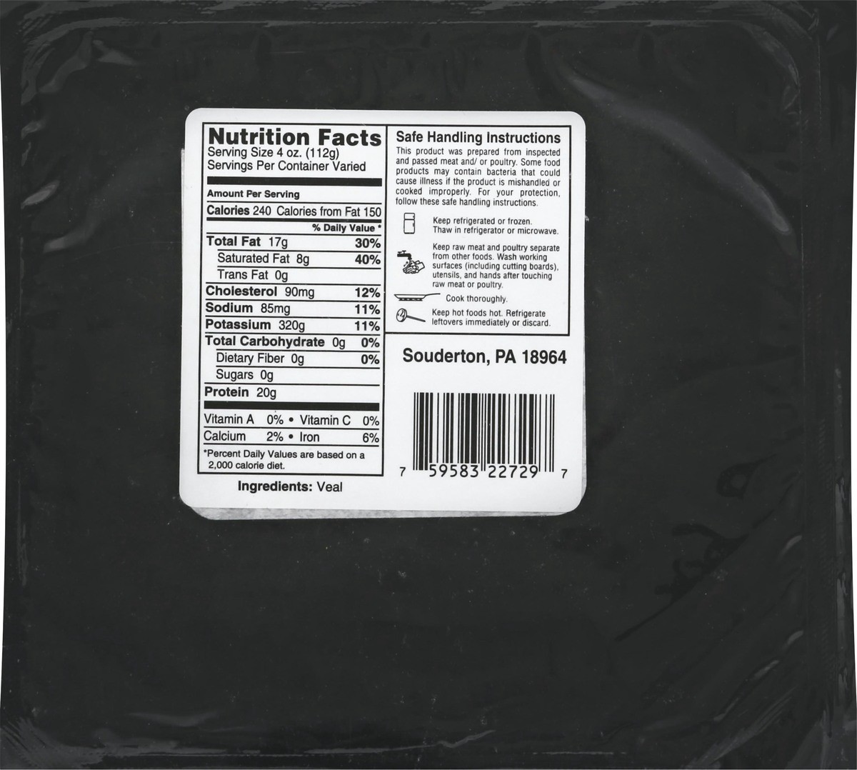 slide 10 of 12, Marcho Farms Premium Ground Veal 16 oz, 16 oz