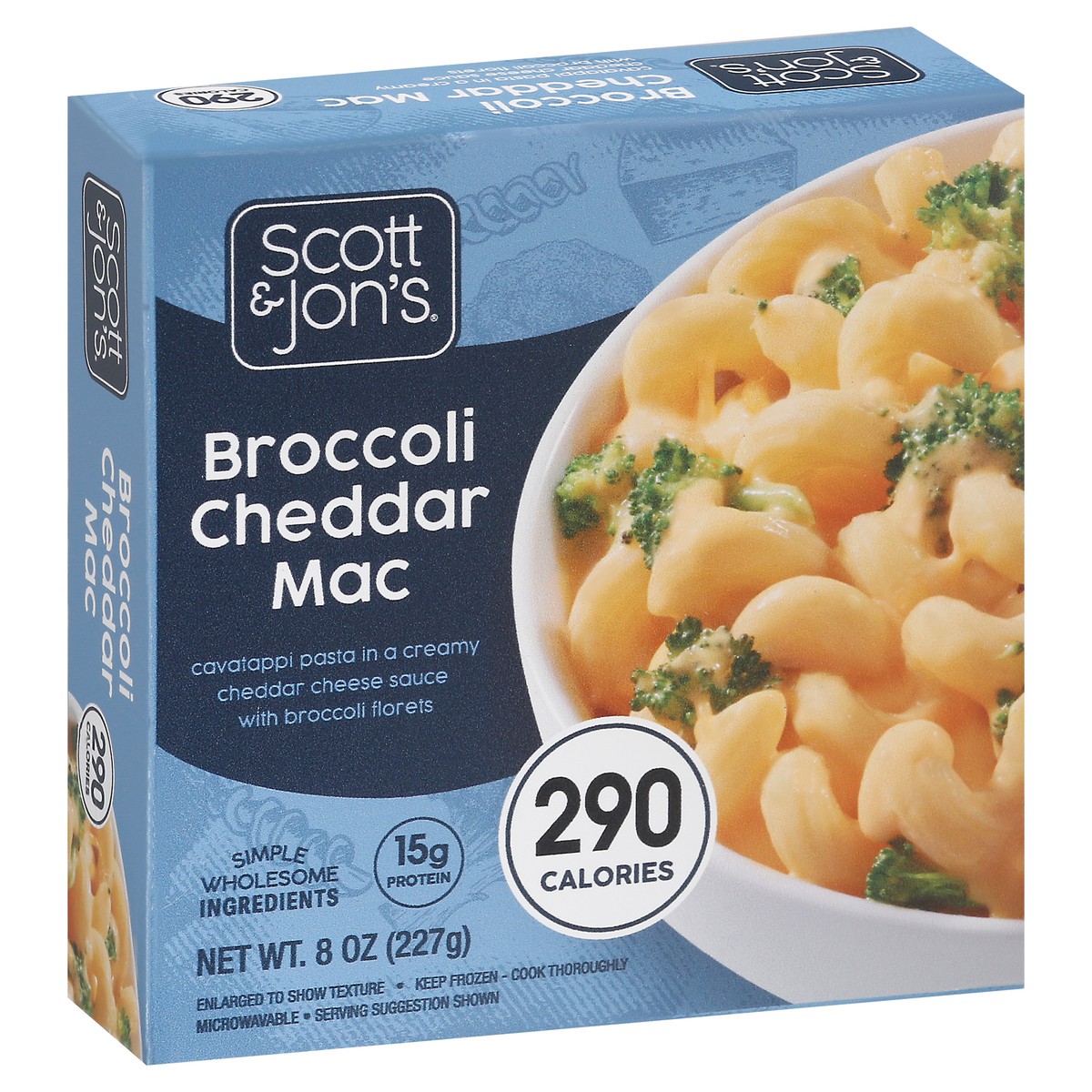 slide 3 of 14, Scott & Jon's Broccoli Cheddar Mac 8 oz, 8 oz