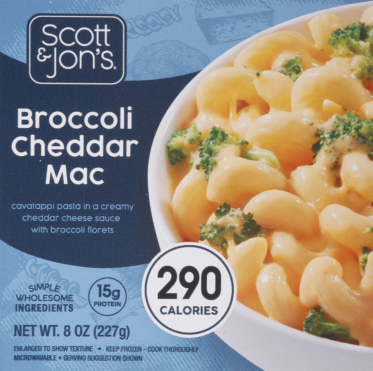 slide 9 of 14, Scott & Jon's Broccoli Cheddar Mac 8 oz, 8 oz