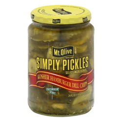 Mt. Olive Simply Pickles Hamburger Dill Chips