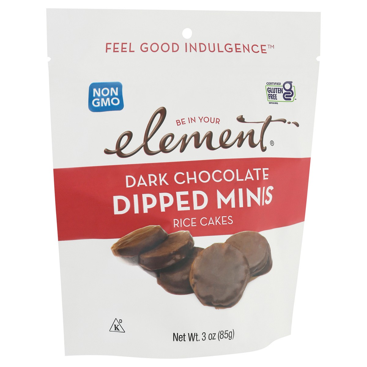 slide 5 of 9, Element Dark Chocolate Dipped Minis Rice Cakes 3 oz, 3 oz
