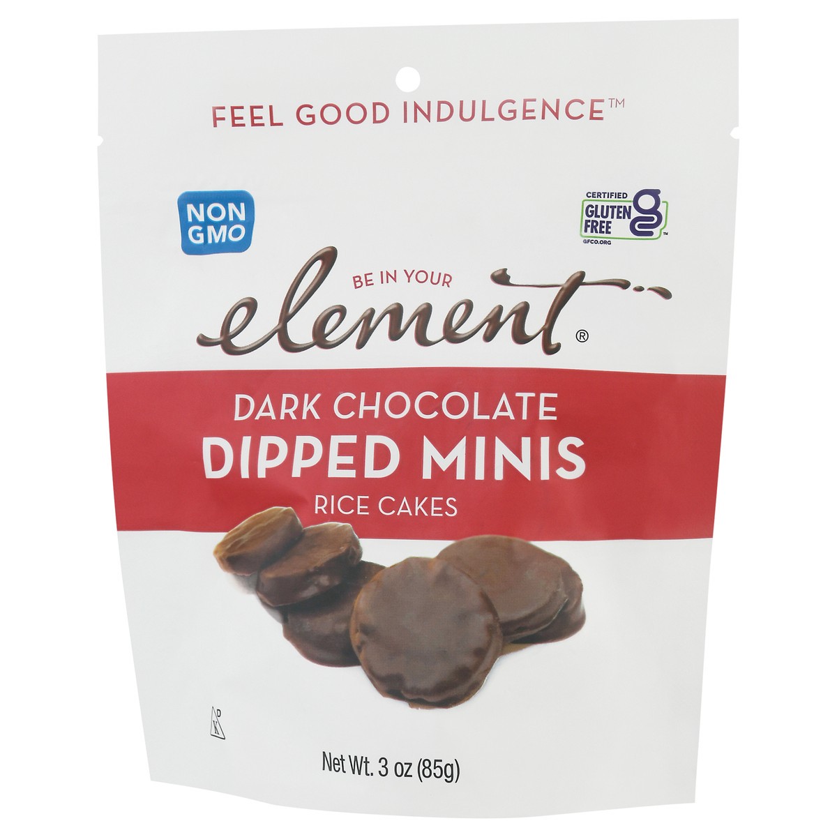 slide 8 of 9, Element Dark Chocolate Dipped Minis Rice Cakes 3 oz, 3 oz