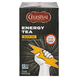 Celestial Seasonings Energy Tea Black Tea Bags 12 ct Box