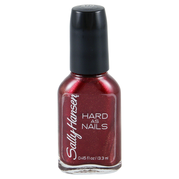 slide 1 of 3, COTY Sally Hansen SH Hard as Nails Color Nail Polish Lacquer Unbreakable 470 13.3 ML / 0.45 FL OZ, 13.30 mL