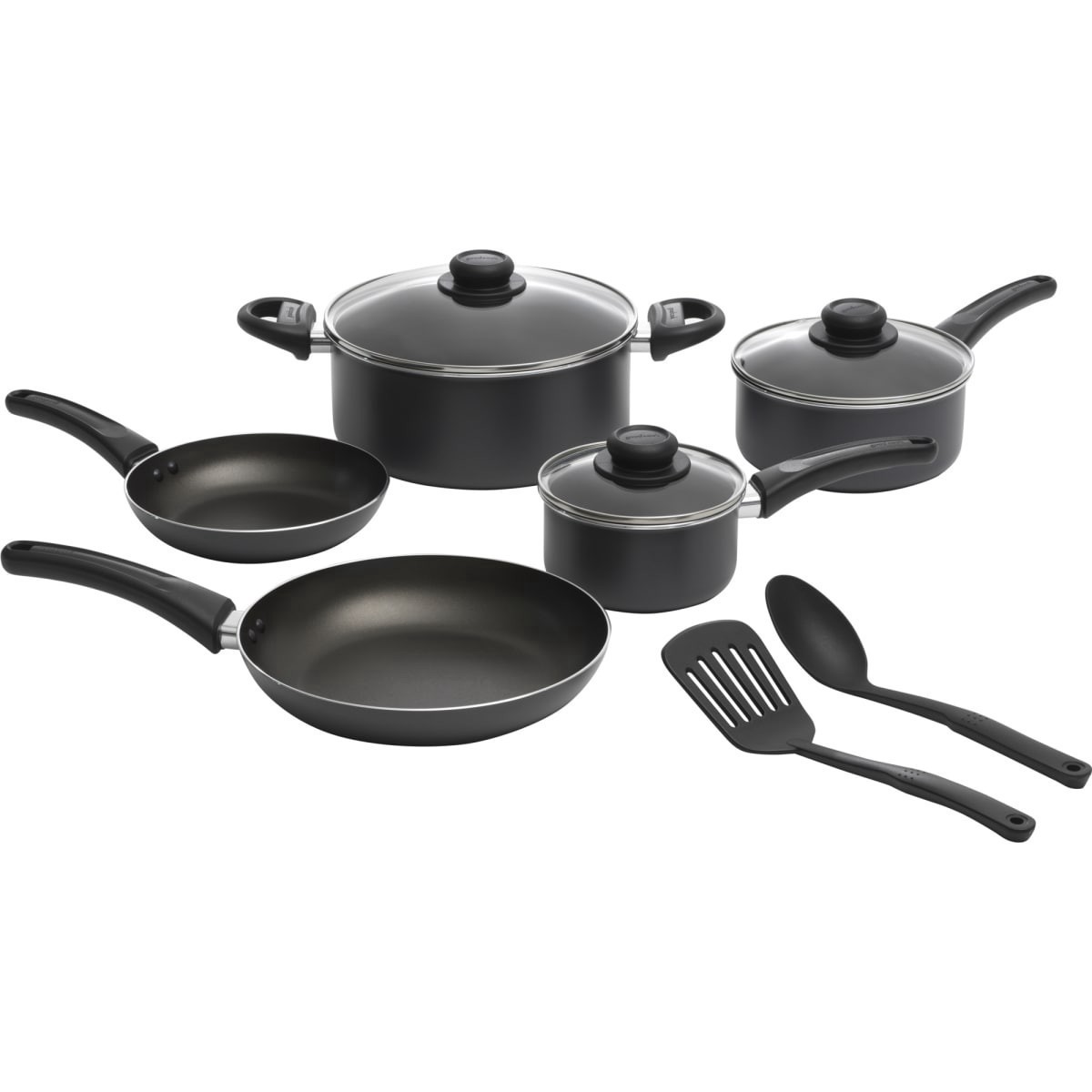 slide 1 of 2, Good Cook Nonstick Cookware Set, 10 ct