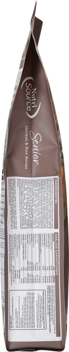 slide 12 of 15, NutriSource Senior For Dogs 7 Years & Older Chicken & Rice Recipe Dog Food 26 lb, 26 lb