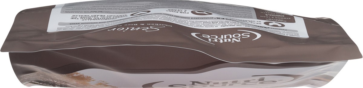 slide 5 of 15, NutriSource Senior For Dogs 7 Years & Older Chicken & Rice Recipe Dog Food 26 lb, 26 lb