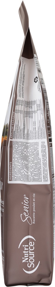 slide 9 of 15, NutriSource Senior For Dogs 7 Years & Older Chicken & Rice Recipe Dog Food 26 lb, 26 lb