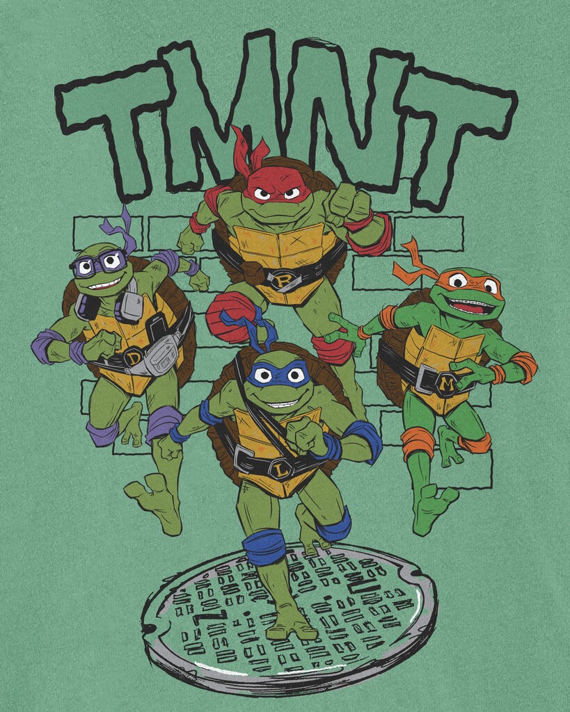 slide 2 of 3, Carter's Toddler Teenage Mutant Ninja Turtles Tee Multi 2T, 1 ct