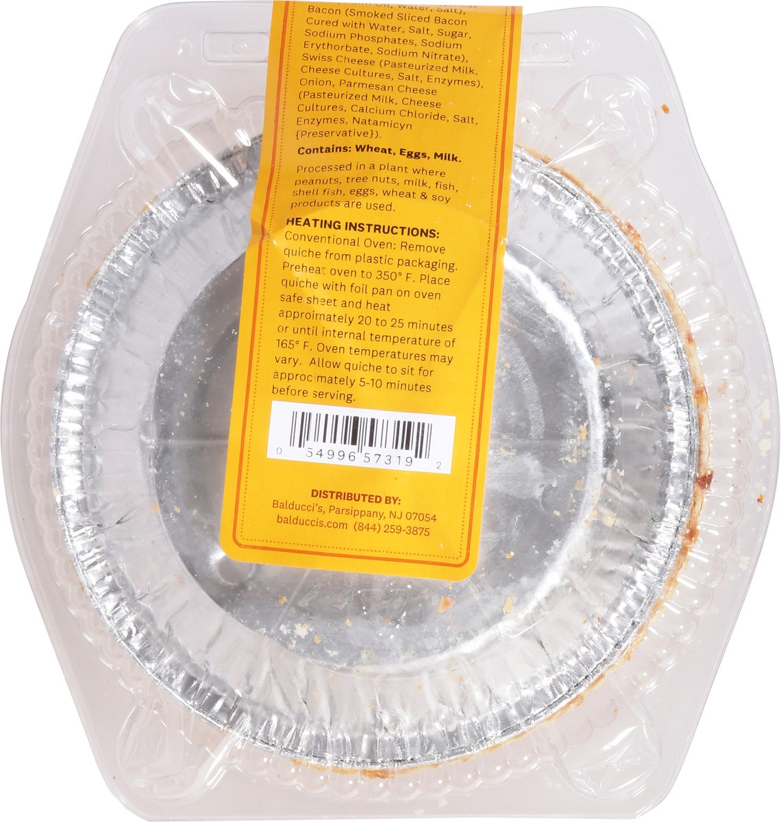 slide 5 of 13, Bal Quiche Lorraine Sm - 10 OZ, 10 oz