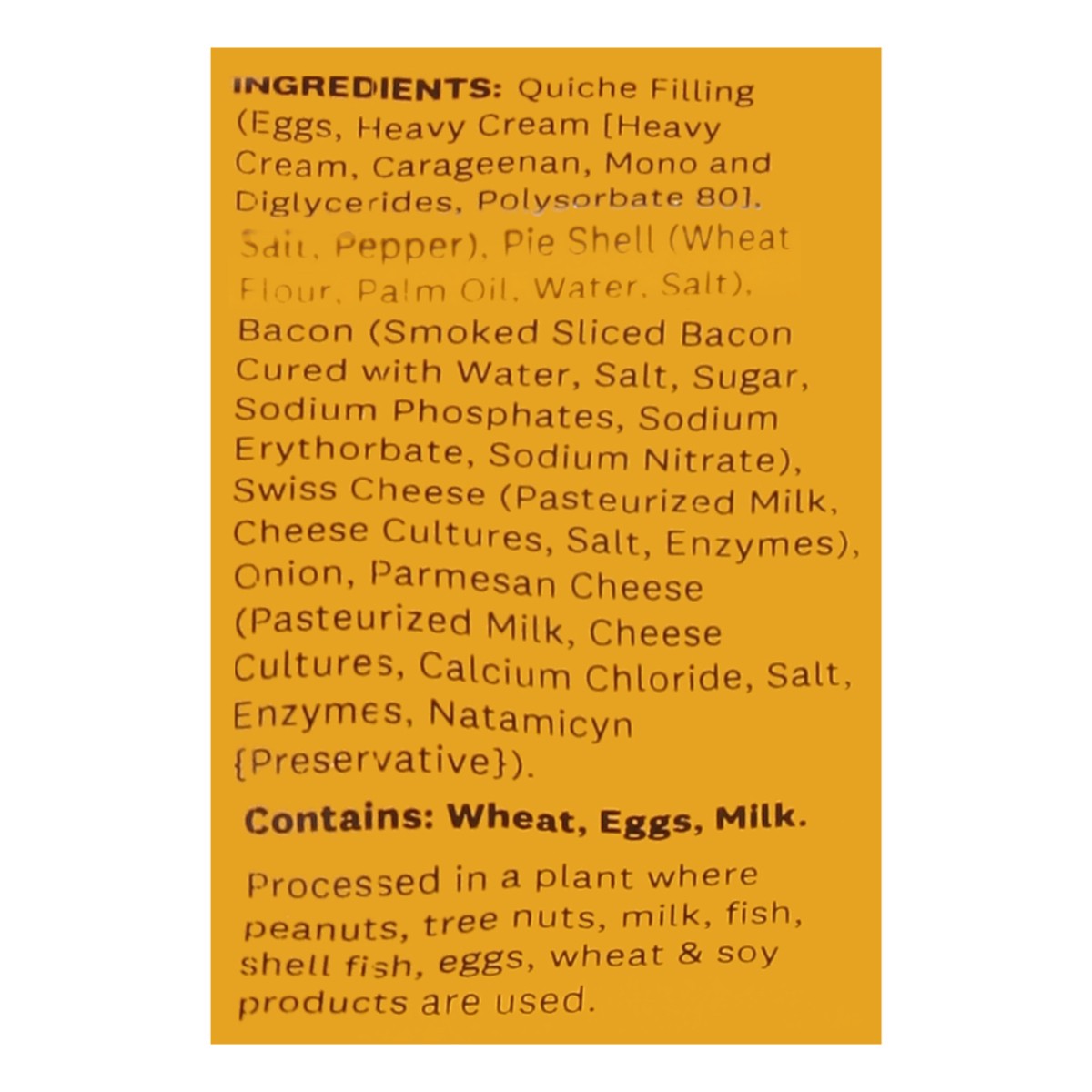 slide 8 of 13, Bal Quiche Lorraine Sm - 10 OZ, 10 oz