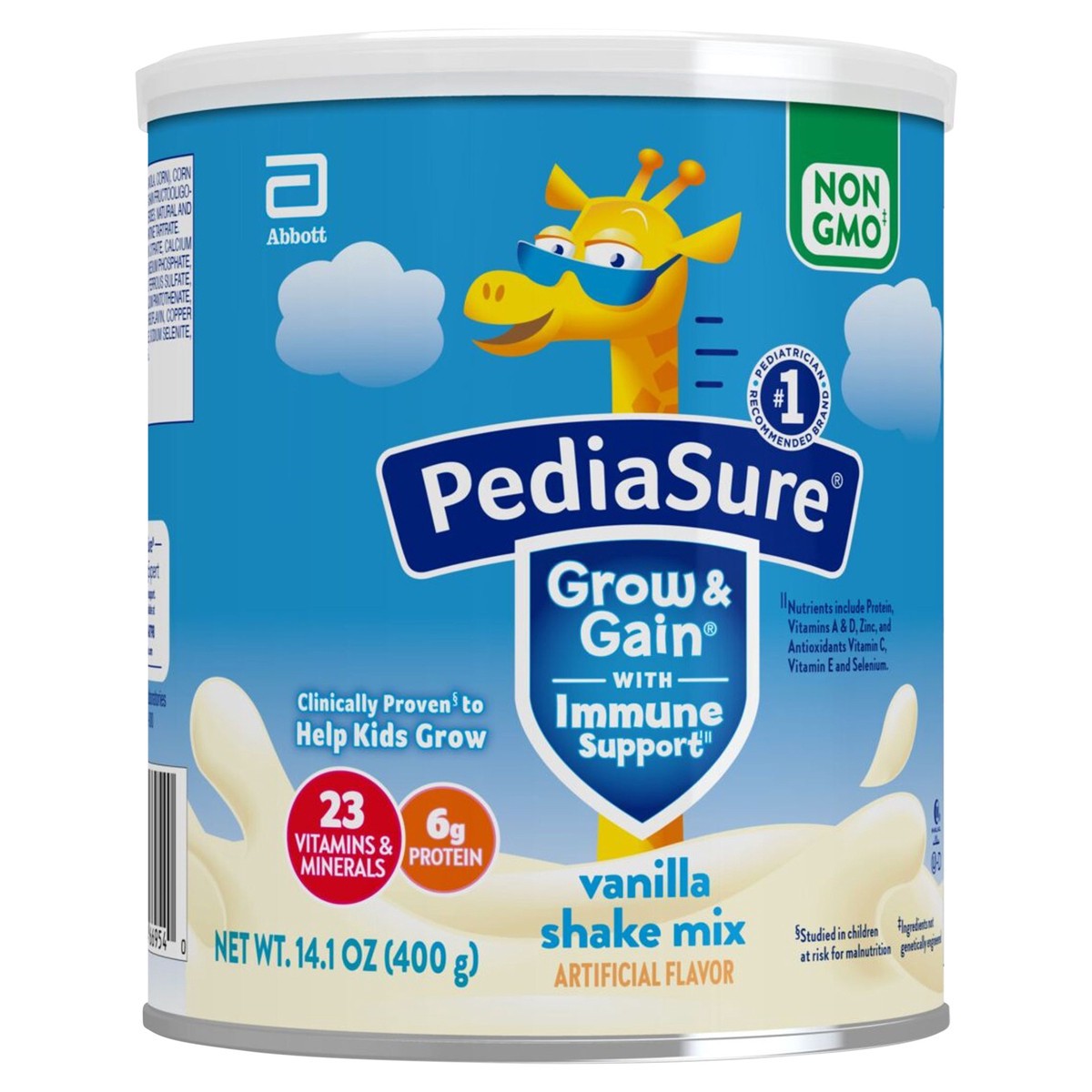slide 3 of 5, PediaSure Grow & Grain Vanilla Shake Mix 14.1 oz, 14.1 oz