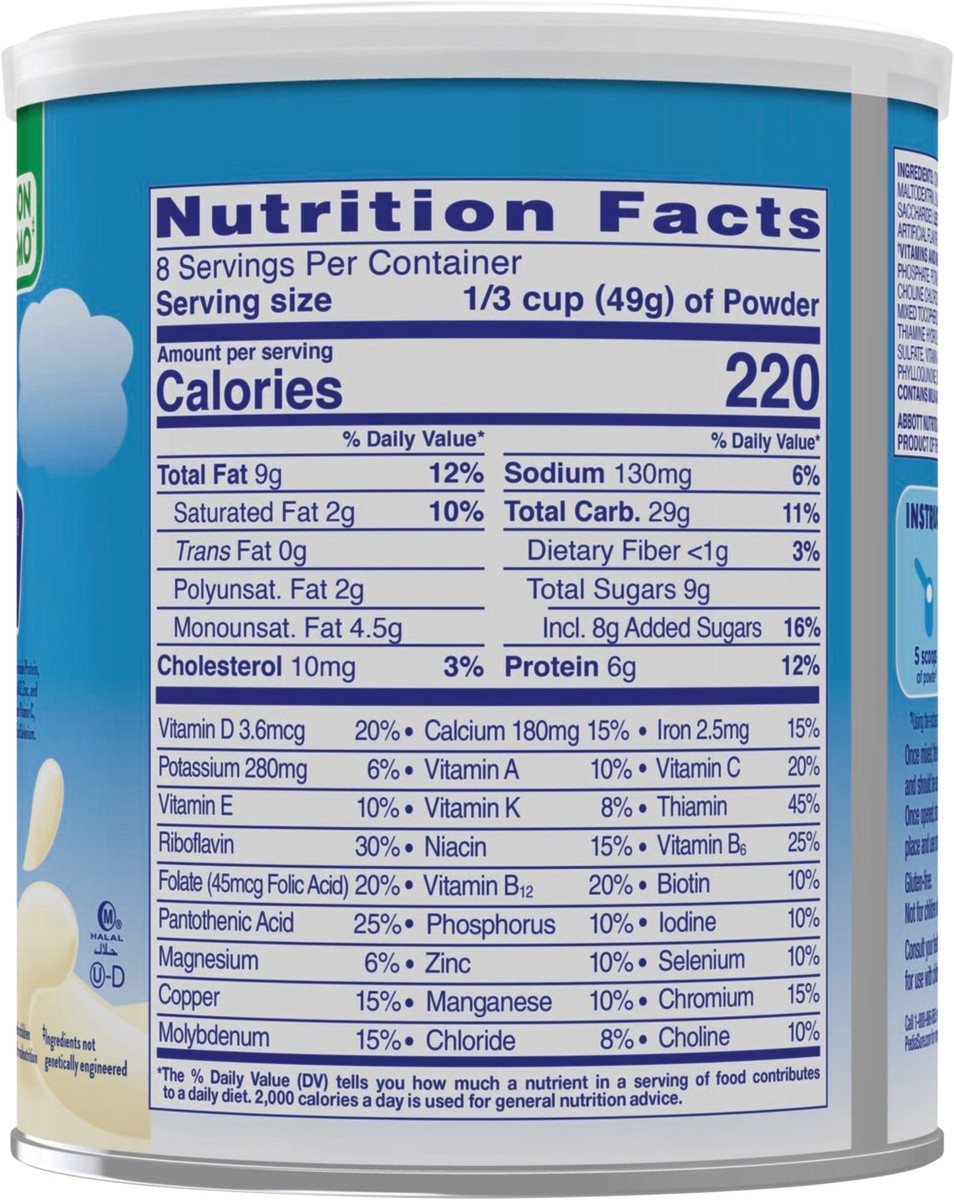 slide 4 of 5, PediaSure Grow & Grain Vanilla Shake Mix 14.1 oz, 14.1 oz
