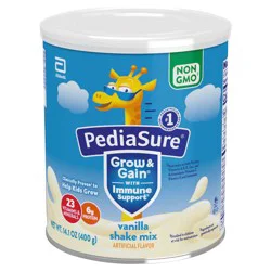 PediaSure Grow & Grain Vanilla Shake Mix 14.1 oz