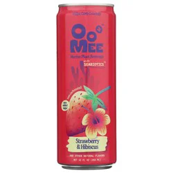 OoMee Strawberry Hibiscus Marine Plant Beverage With Seabiotics