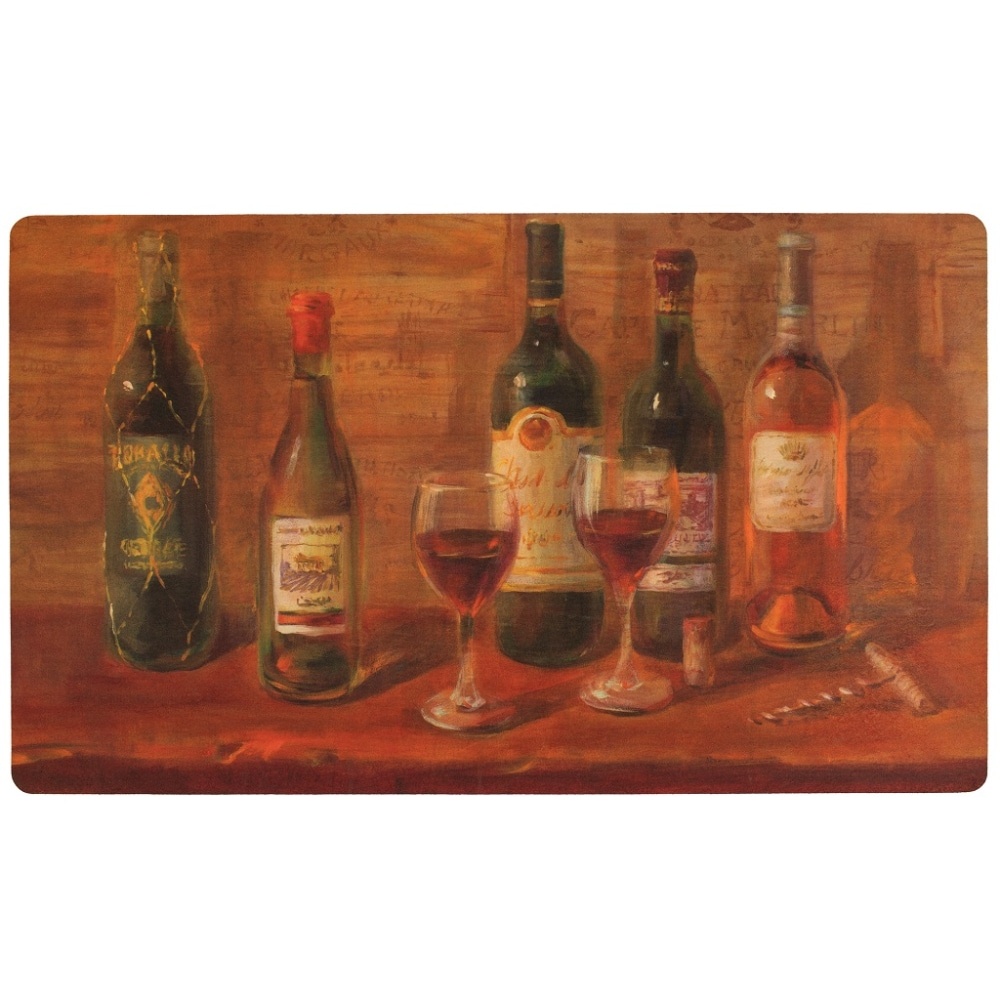 slide 1 of 1, Mohawk Wine Tasting Table Comfort Kitchen Mat - Multi-Color, 1 ct