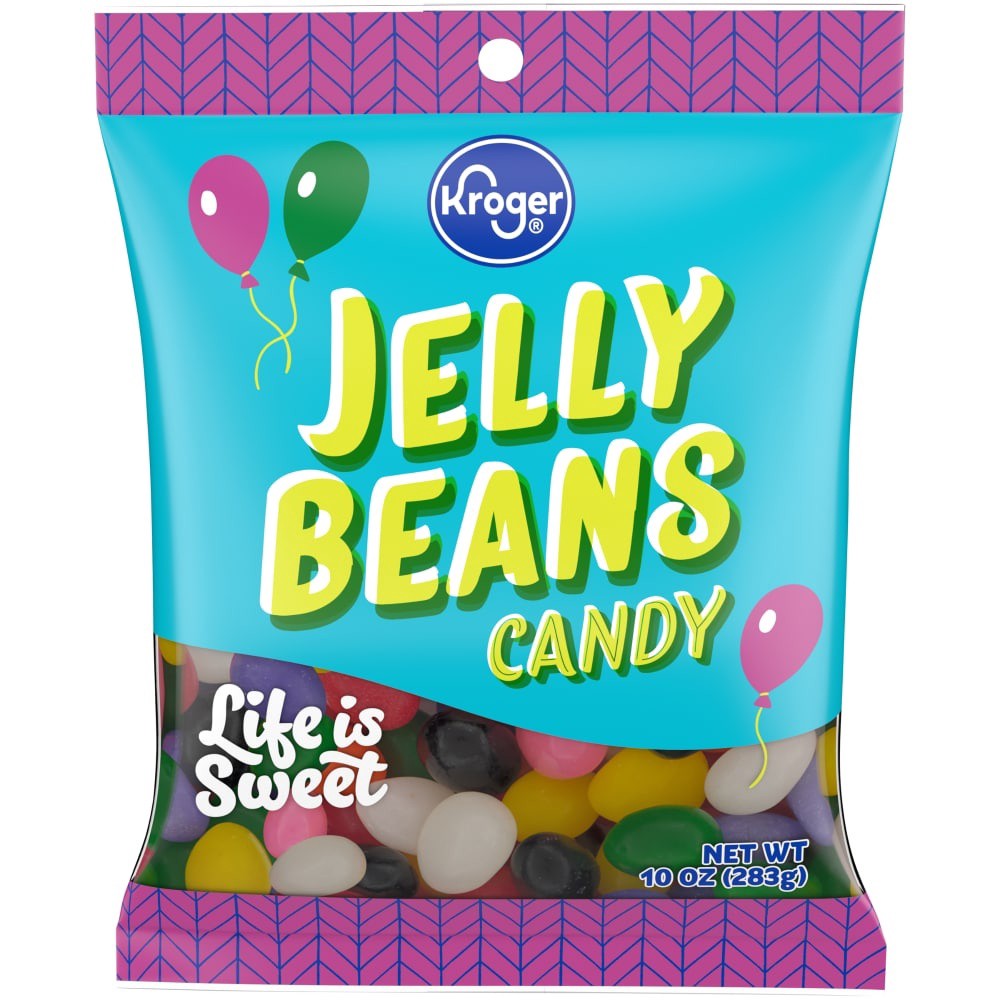 slide 3 of 3, Kroger Jelly Beans Candy, 10 oz
