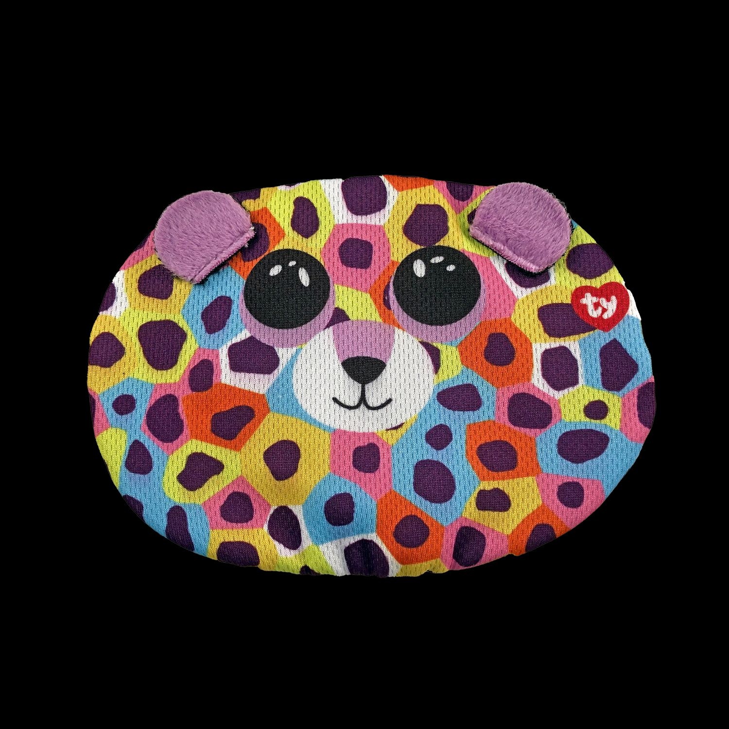 slide 1 of 1, TY Beanie Boo Giselle- Spotted Leopard Protective Face Mask, 1 ct