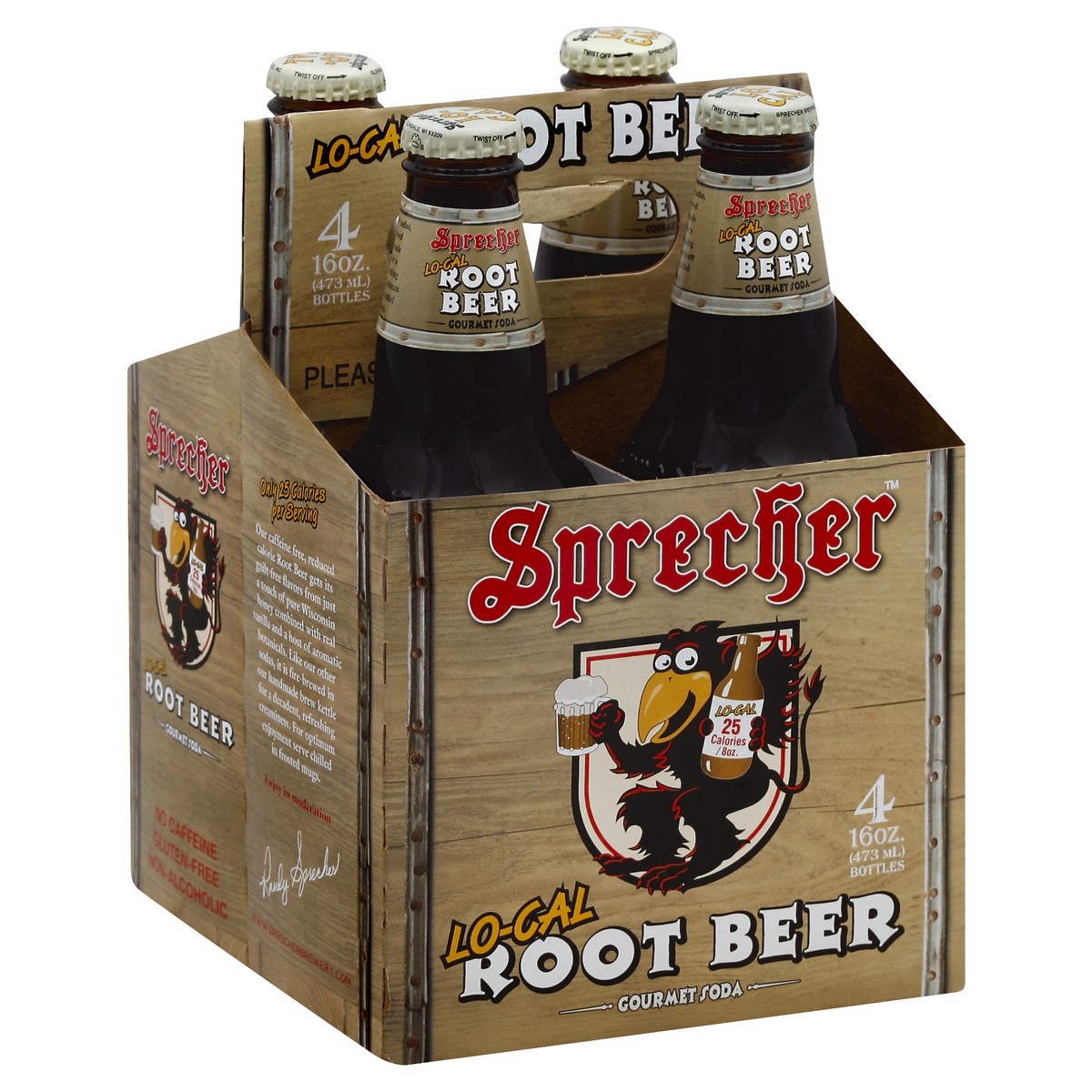 slide 2 of 4, Sprecher Soda - 4 ct, 4 ct; 16 oz