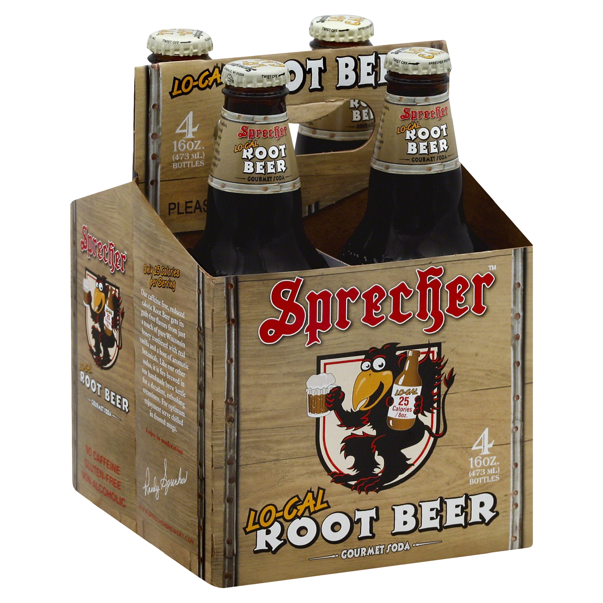 slide 1 of 1, Sprecher Soda 4 ea, 4 ct