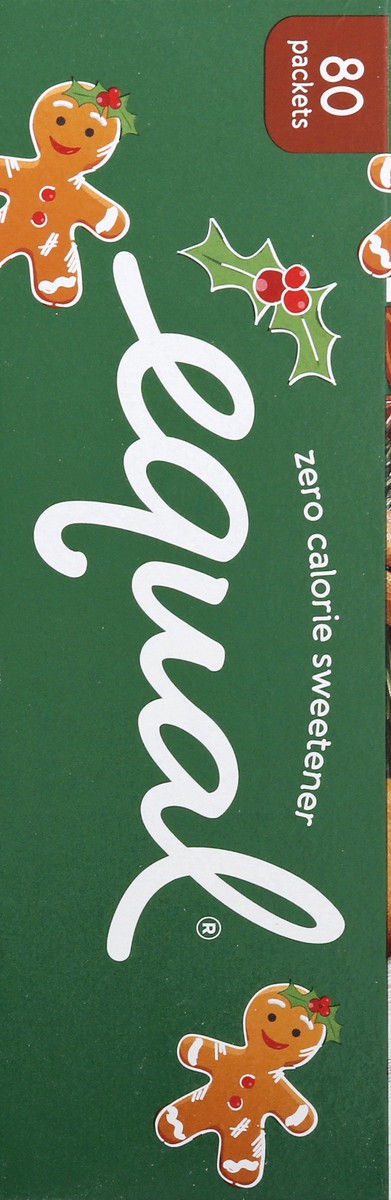 slide 12 of 12, Equal Zero Calorie Gingerbread Cookie Sweetener 80 ea, 80 ct