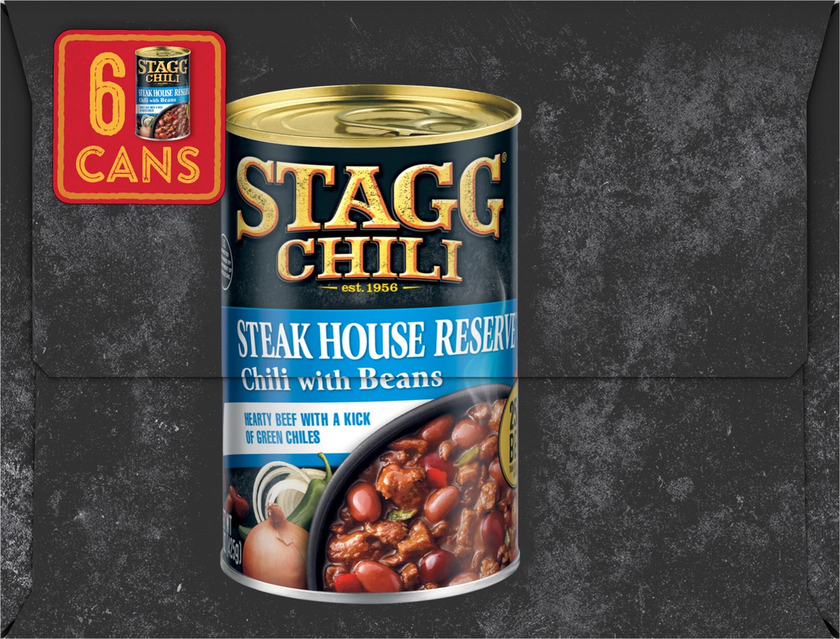 slide 8 of 10, Stagg STAGG STEAK HOUSE Reserve Chili with Beans, 