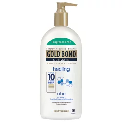 Gold Bond Ultimate Skin Therapy Healing Lotion With Aloe, Fragrance Free