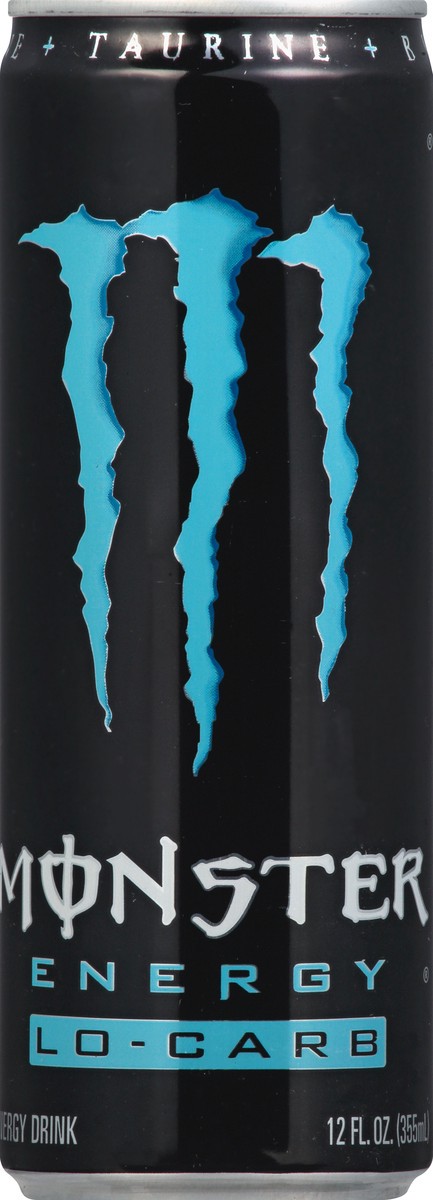 slide 4 of 10, Monster Energy Lo-Carb Energy Drink 12 fl oz, 12 fl oz