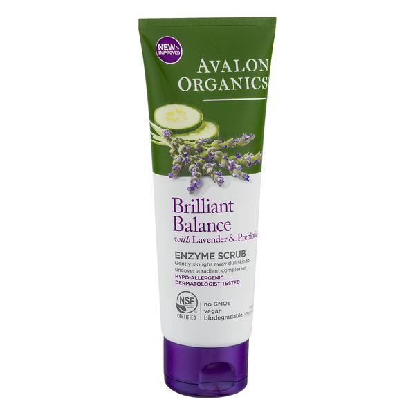 slide 1 of 6, Avalon Organics Lavender Renewal and Vitality Exfoliating Enzyme Scrub, 8.5 oz