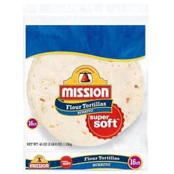 Mission Super Soft Flour Tortillas 6 ea