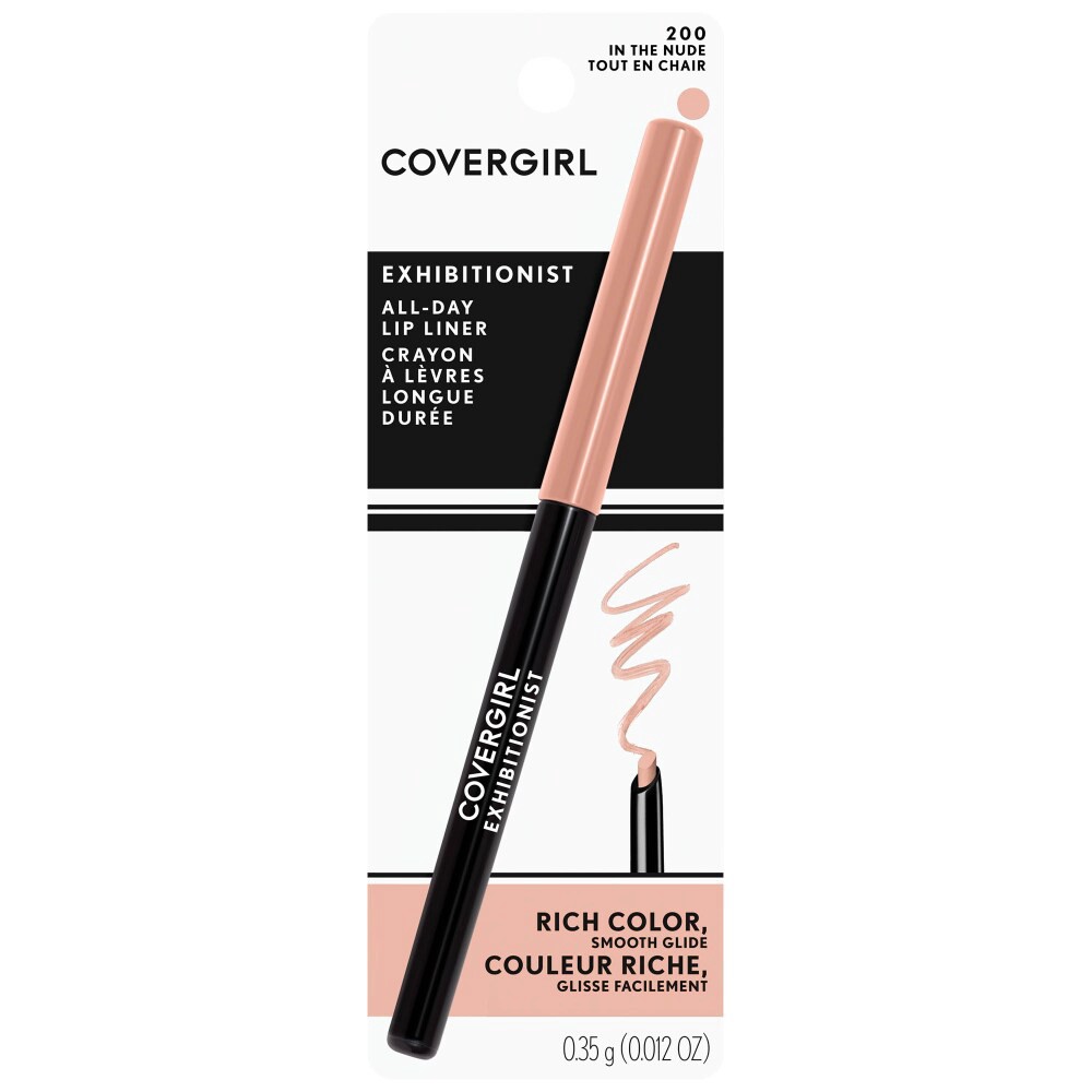 slide 1 of 2, Covergirl Exhibitionist In The Nude Lip Liner, 1 ct