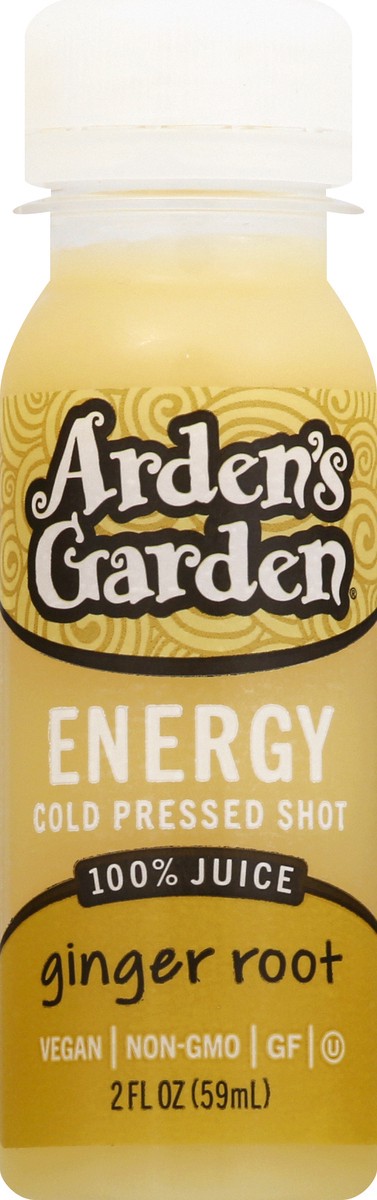 slide 1 of 12, Arden's Garden Energy Ginger Root Cold Pressed Shot - 2 oz, 2 oz