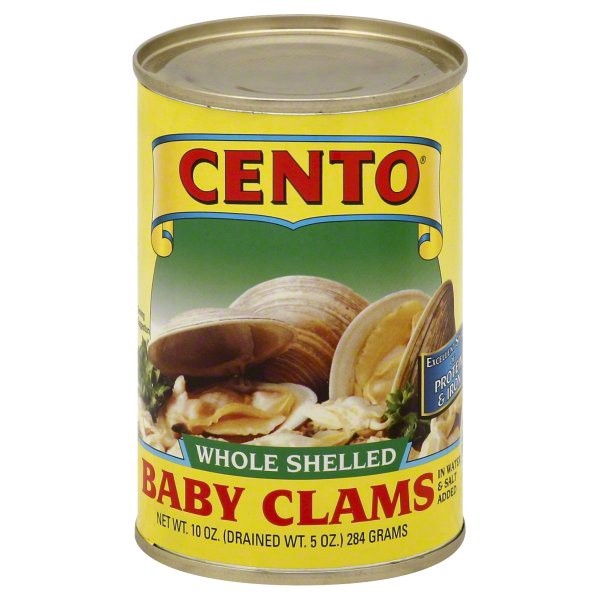 slide 1 of 9, Cento Clams 10 oz, 10 oz