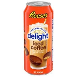 International Delight Iced Coffee, REESE''S, Grab and Go Coffee Drinks Made with Real Milk and Cream, 15 FL OZ