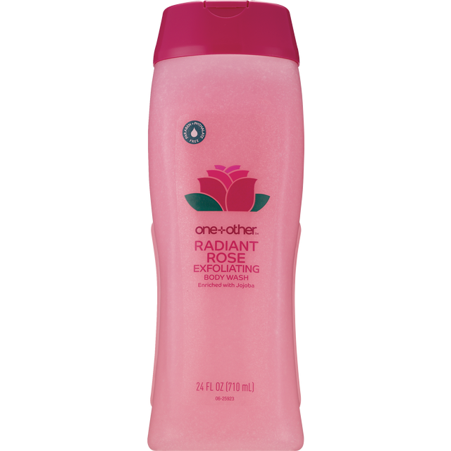 slide 1 of 1, ONE+OTHER Oo Rose Exfoliating Bw, 24 oz