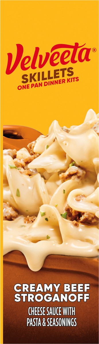 slide 4 of 9, Velveeta Cheesy Skillets Creamy Beef Stroganoff, 11.6 oz