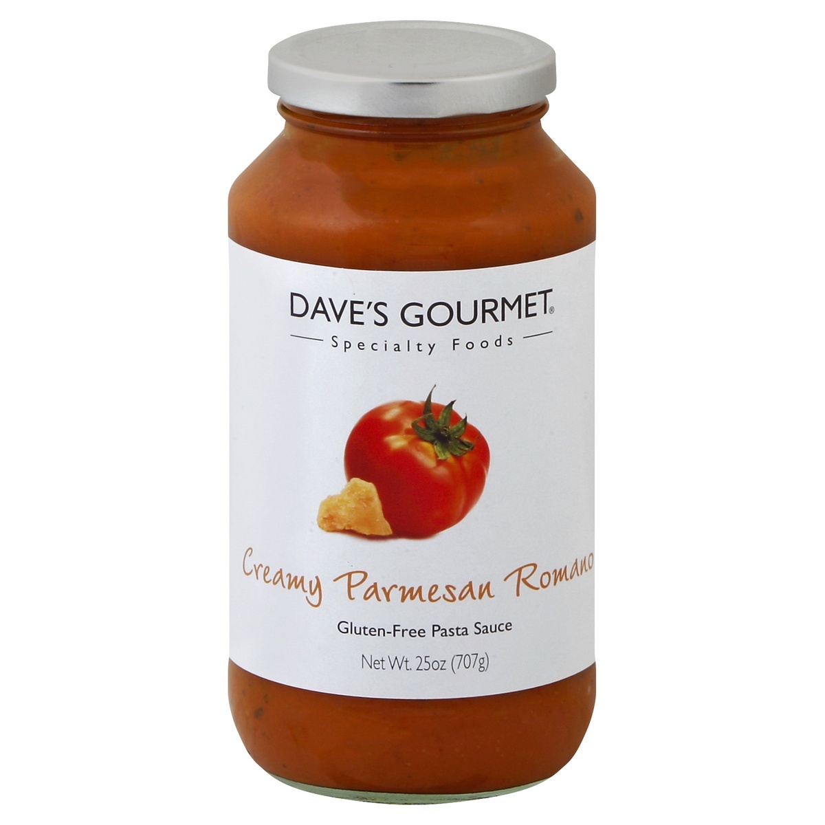 slide 1 of 2, Dave's Gourmet Creamy Parmesan Romano Gluten Free Pasta Sauce, 