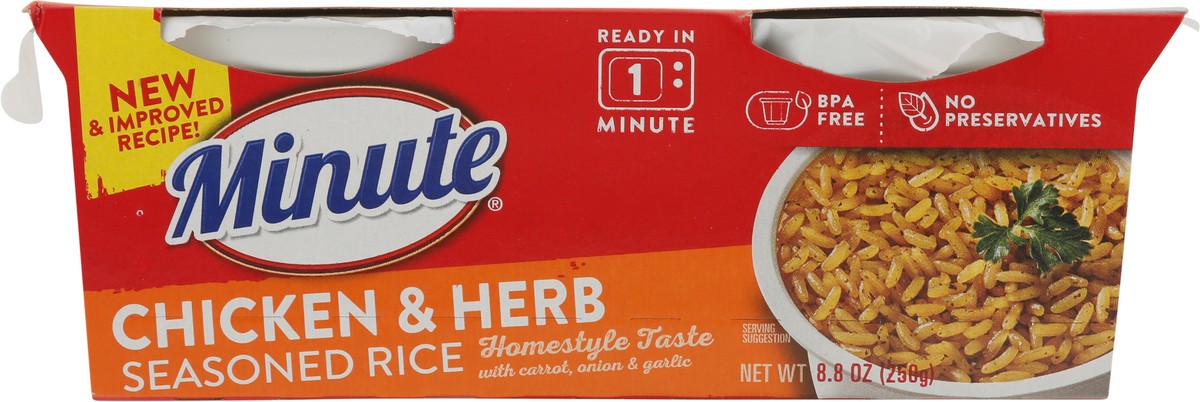 slide 9 of 11, Minute Seasoned Rice, 8.8 oz