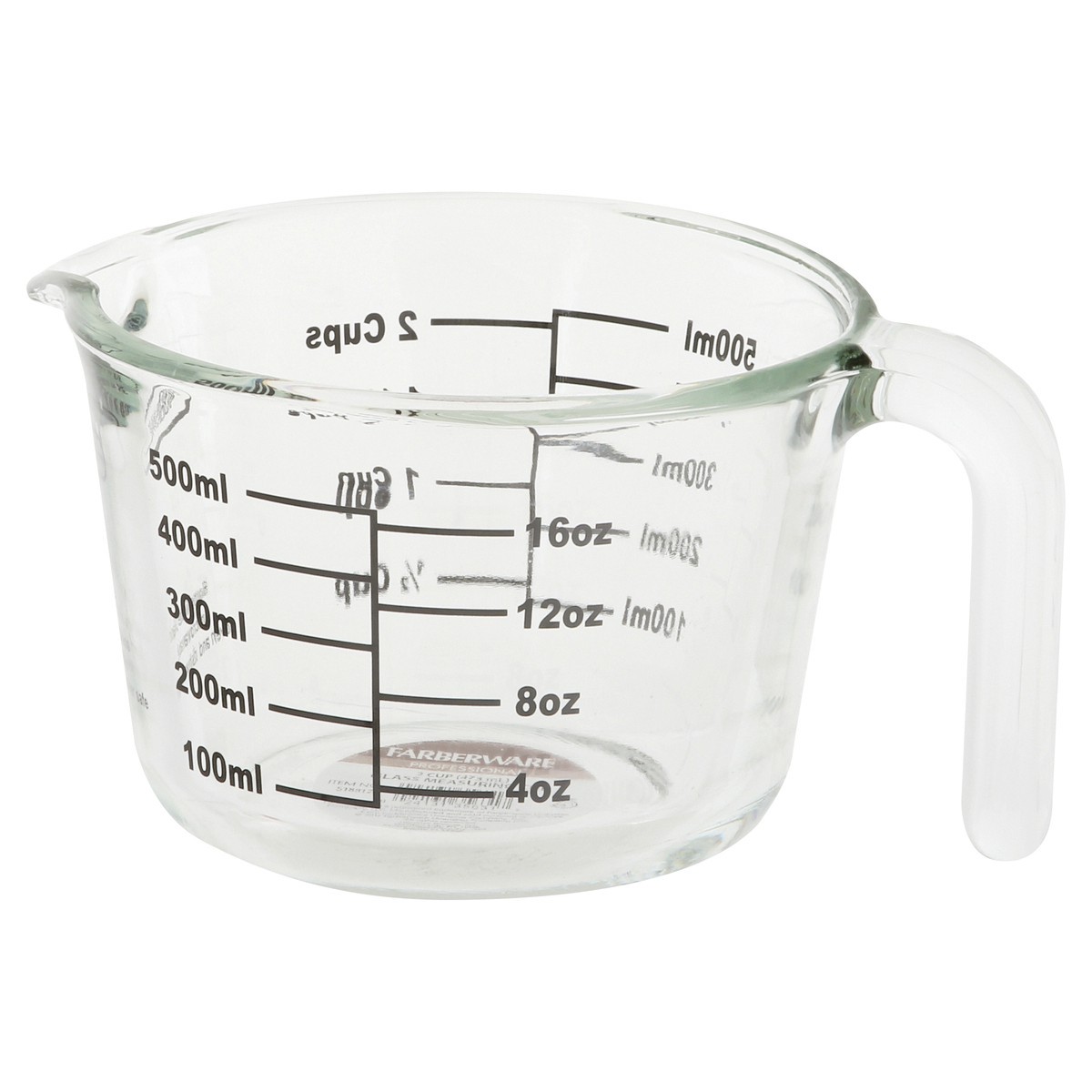 slide 2 of 9, Farberware Professional 2 Cup Glass Measuring Cup 1 Each, 1 ct