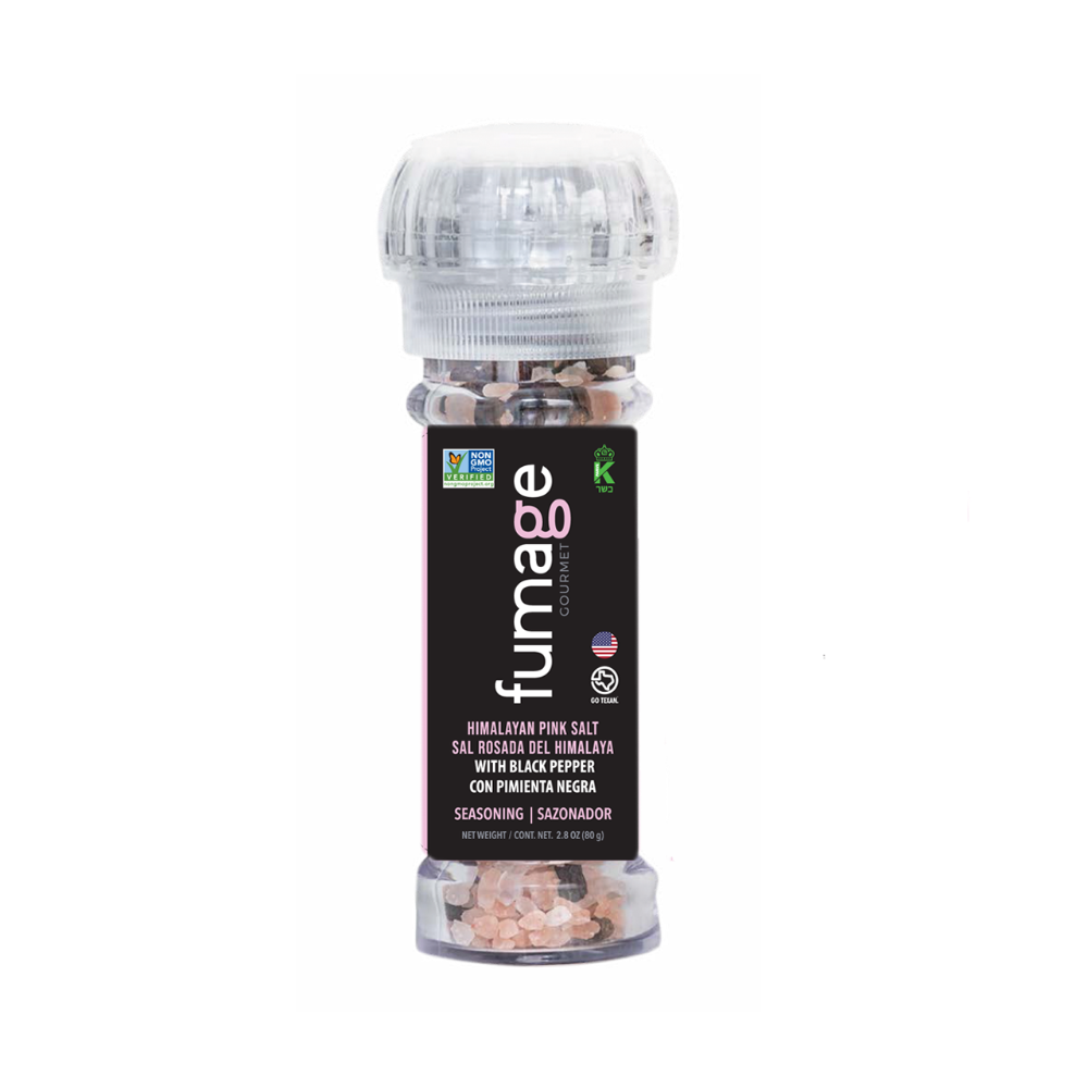 slide 1 of 1, Fumage Gourmet Himalayan Pink Salt With Black Pepper Grinder - 2.8 oz, 2.8 oz