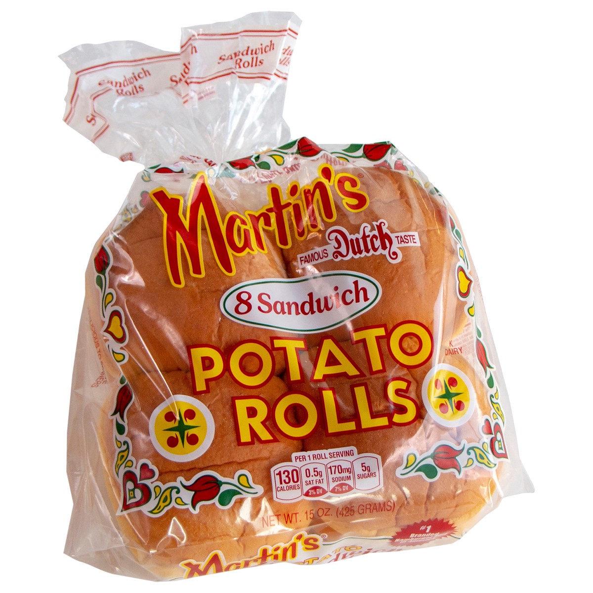 slide 5 of 13, Martin's Potato Sandwich Rolls, 8 ct