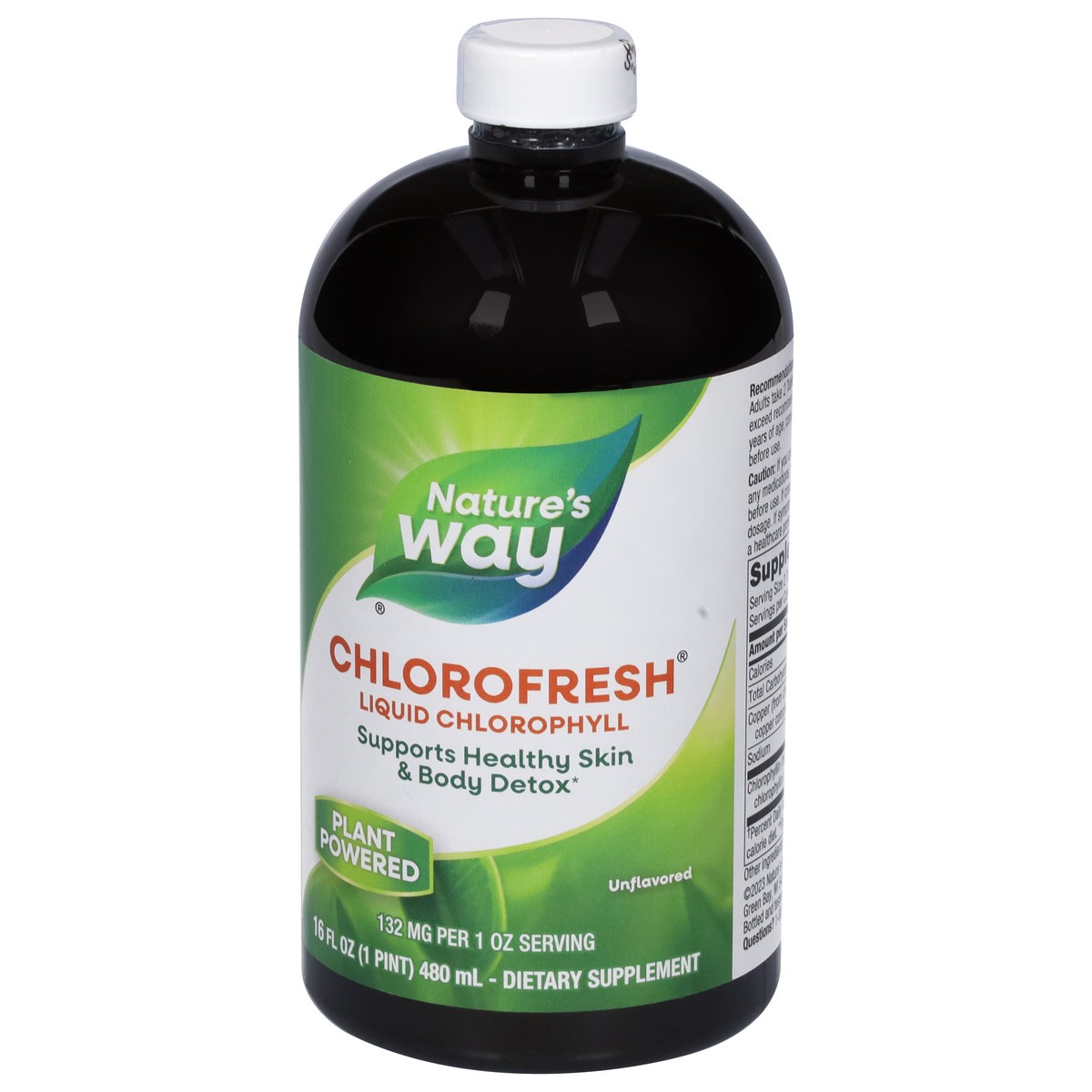 slide 6 of 9, Nature's Way Chlorofresh Unflavored Liquid Chlorophyll 16 fl oz, 16 fl oz