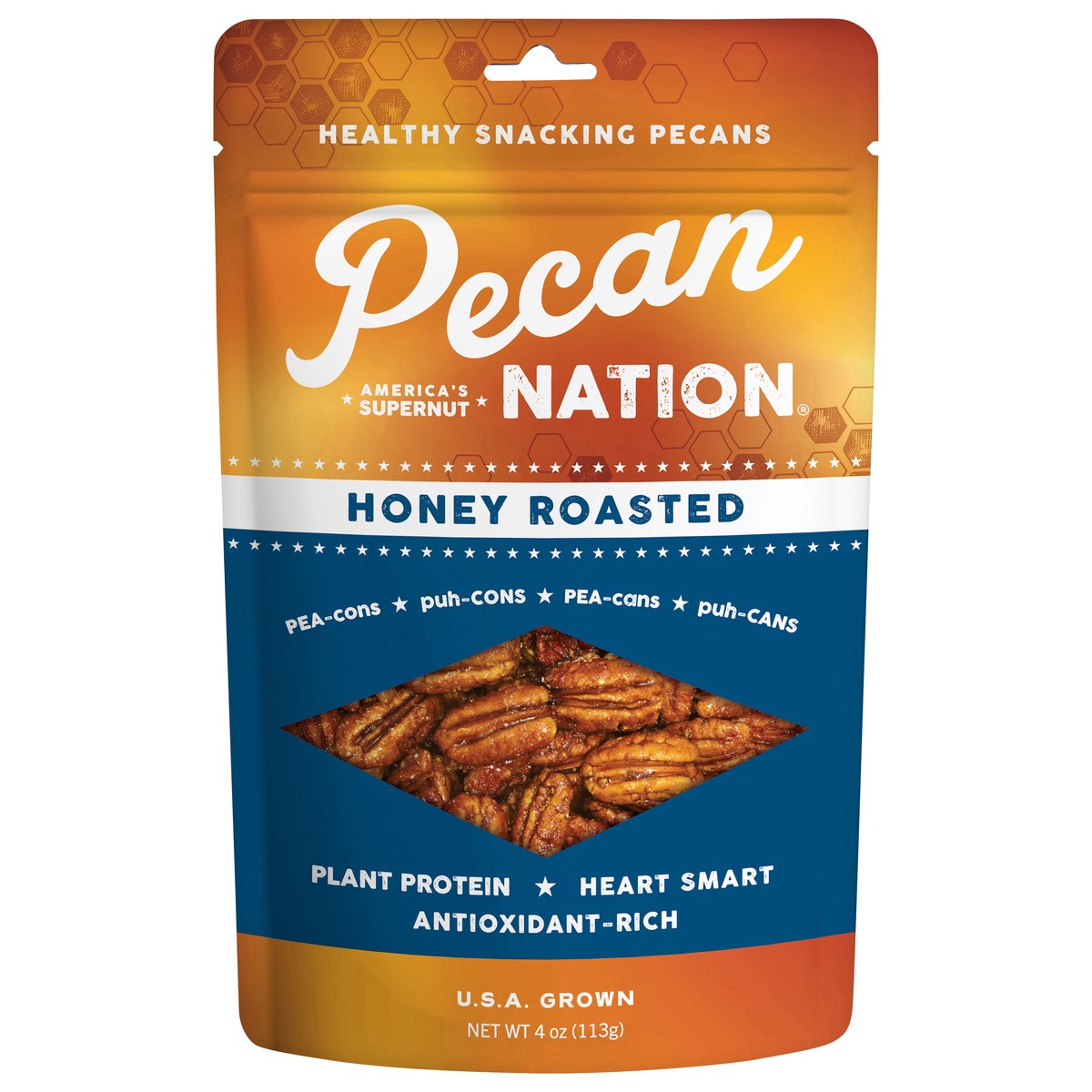 slide 7 of 8, Pecan Nation Honey Roasted - 4 oz, 4 oz