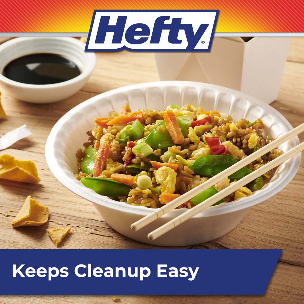 slide 4 of 5, Hefty Everyday Foam Bowl, 27 ct; 20 oz