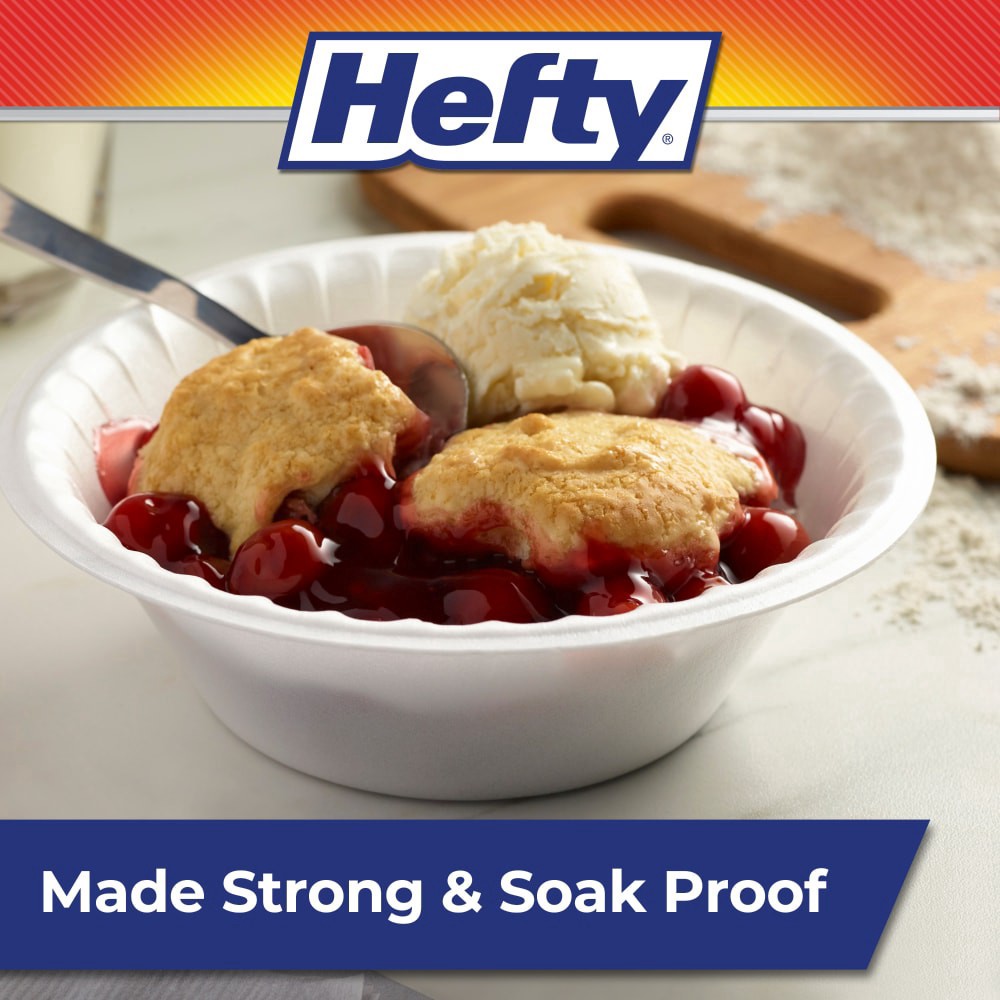 slide 5 of 5, Hefty Everyday Foam Bowl, 27 ct; 20 oz